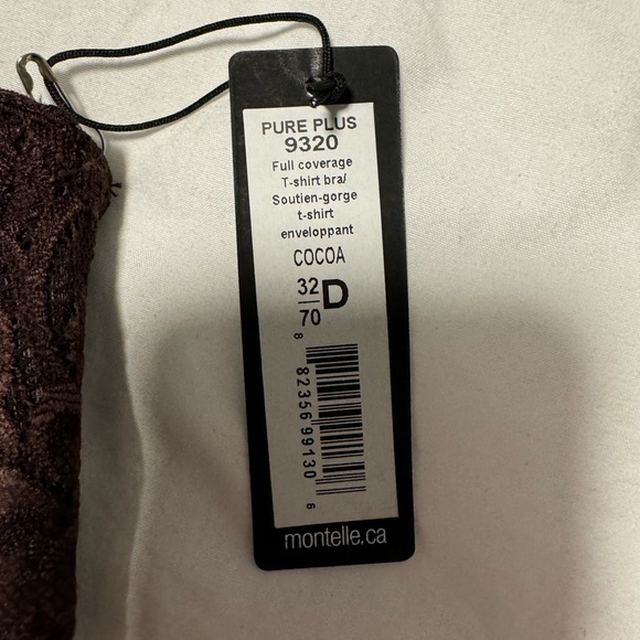 NWT Montelle Pure Plus bra size 32D - Picture 5 of 8